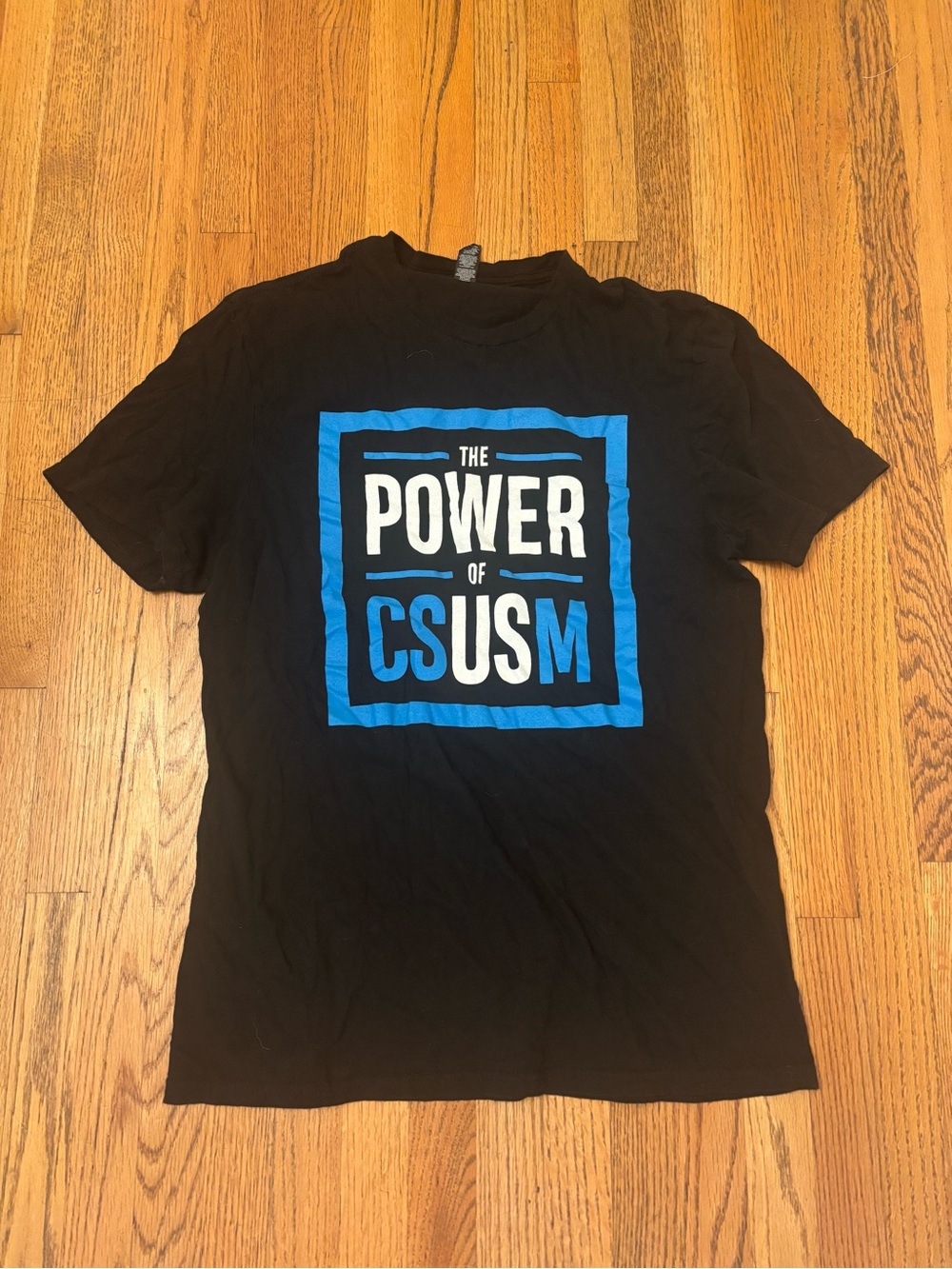 California State University San Marcos CSUSM “Power of Us” T-Shirt Size Adult L